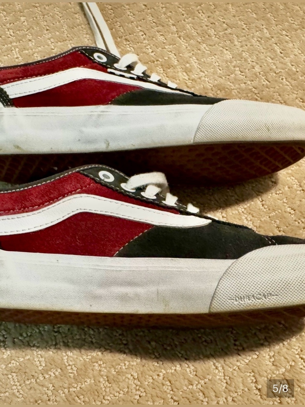 Vans Chima Pro 2 Skate UltraCush 3D Shoes Navy & Burgundy Men’s 6.5 / Women’s 8 - Picture 7 of 10